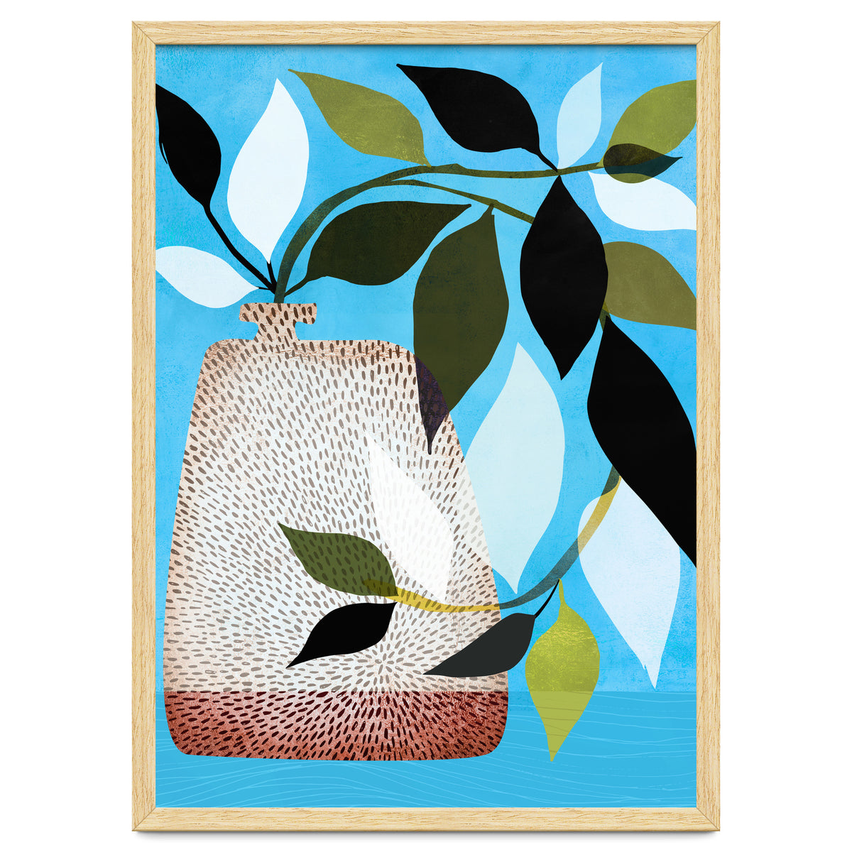 Tropical Ivy + Blue Sky