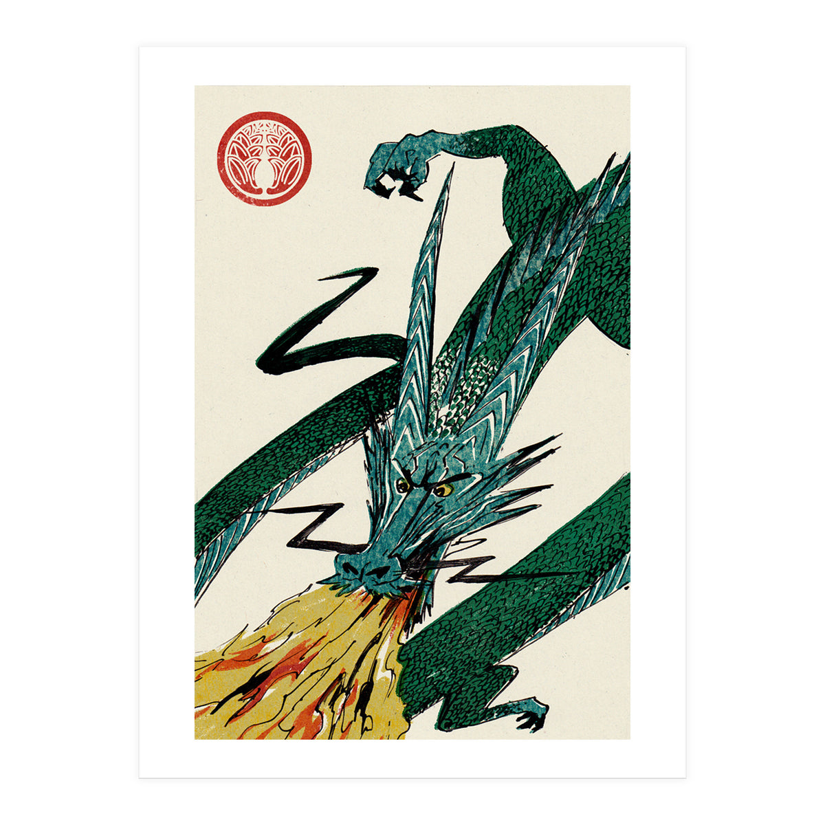 Slice & Dice - Dragon (Print Only)