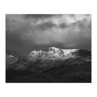 The Langdale pikes (Print Only)