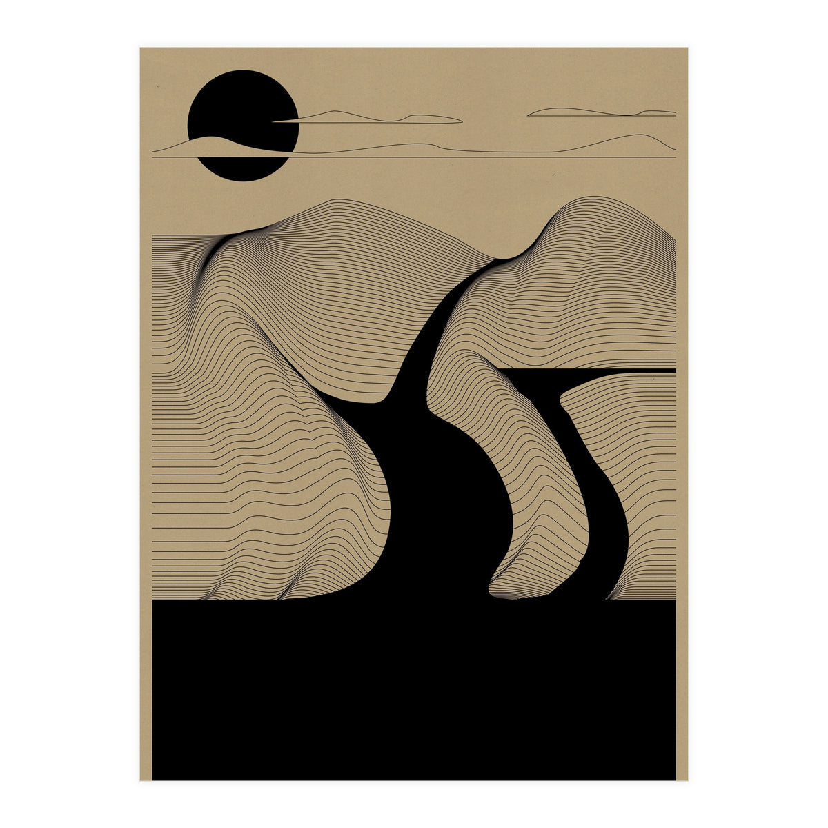 Another Place With A Lake (Print Only)