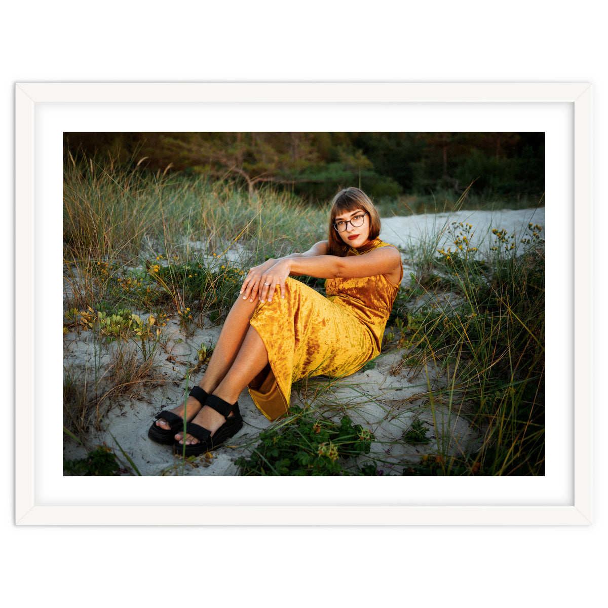 Golden Hour, Golden Dress