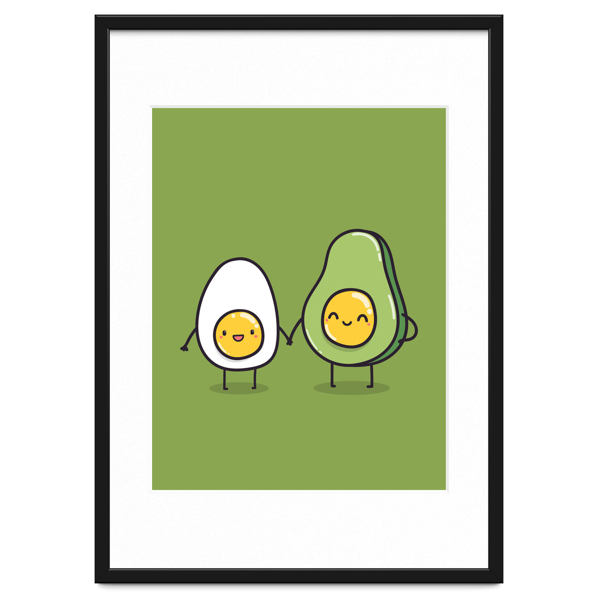 Egg Avocado best friends
