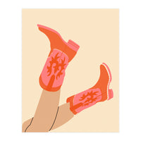 Cowgirl Boots Risography (Print Only)