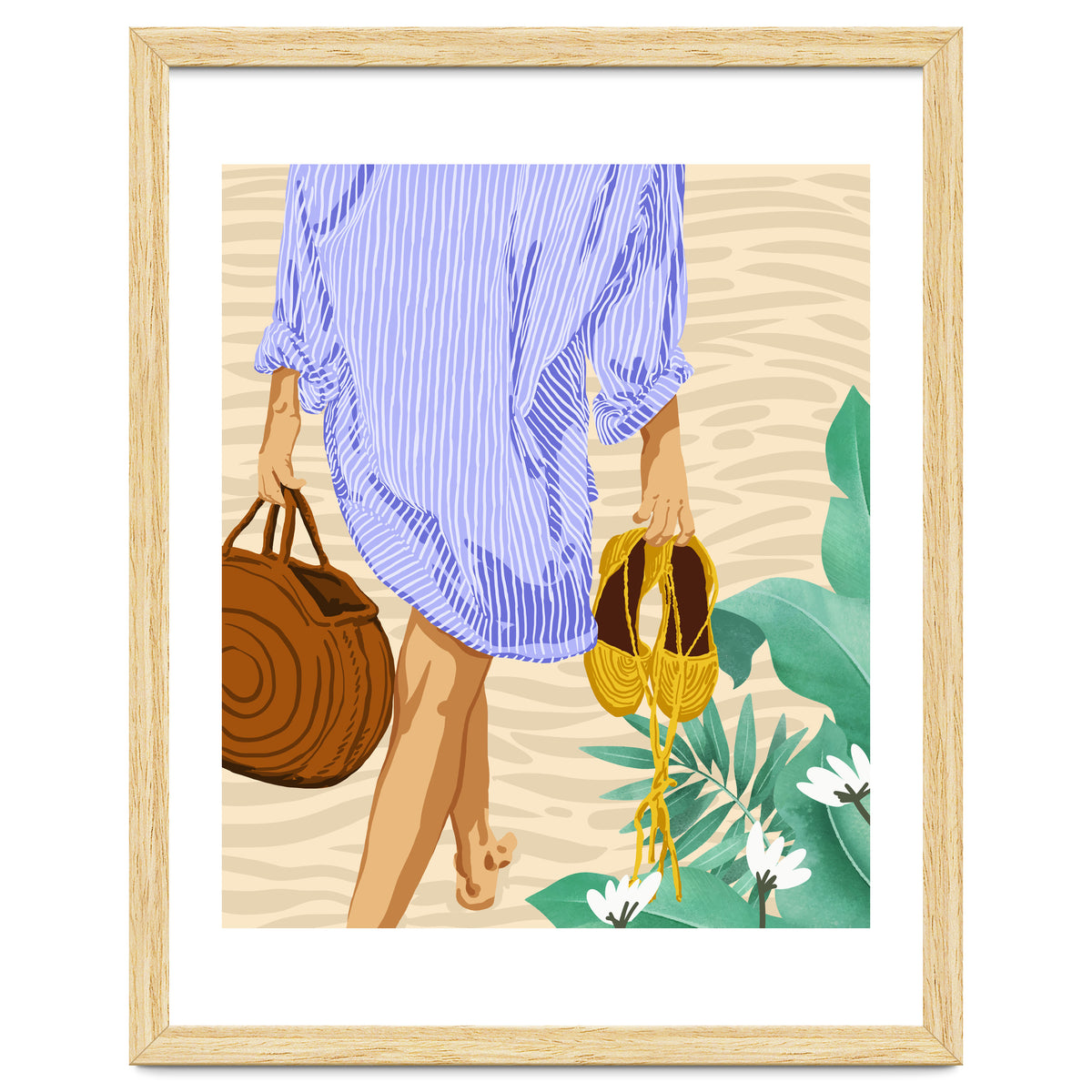 I followed my heart & it led me to the beach | Boho Ocean Sand Sea Beachy Fashion Summer