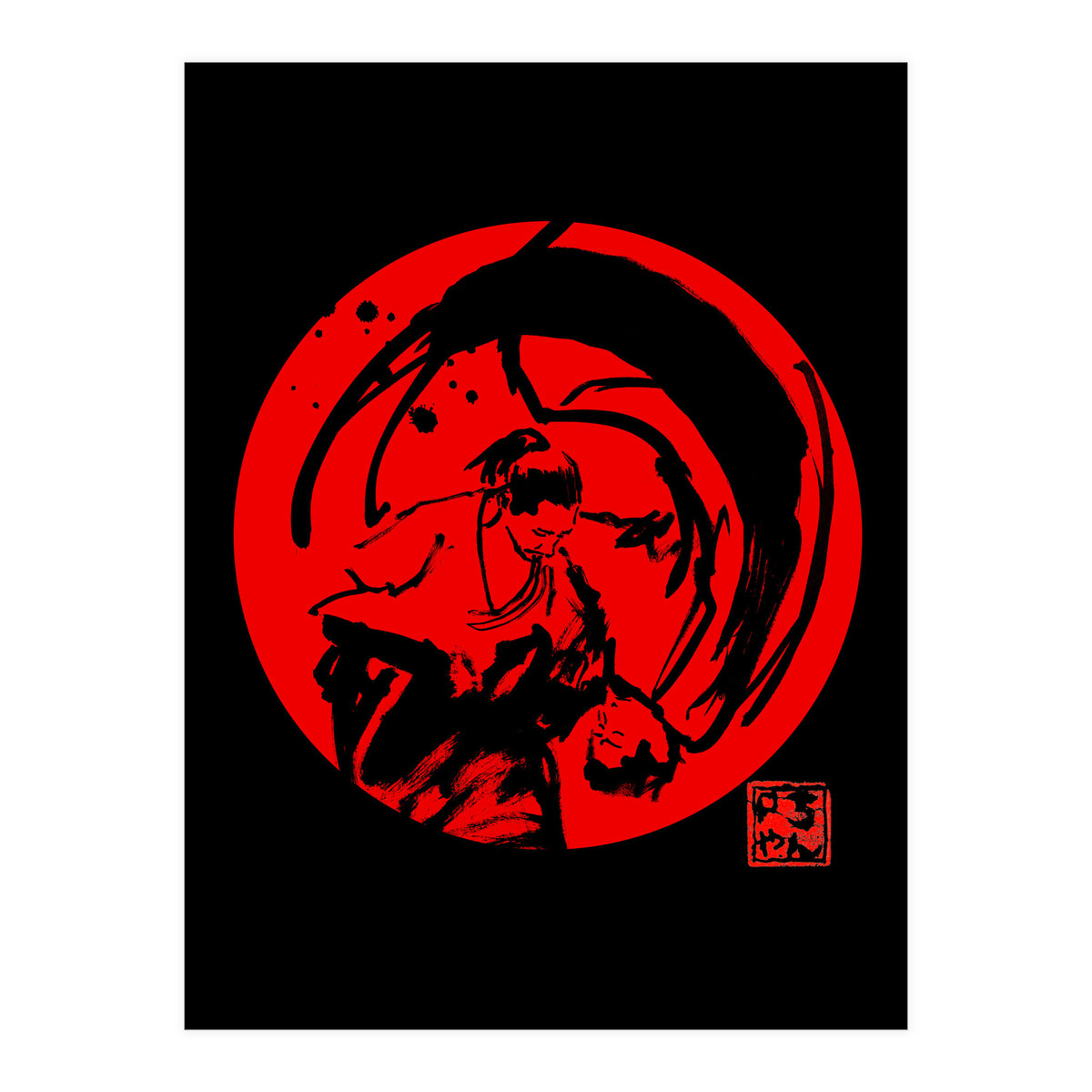 Aikdo in red (Print Only)