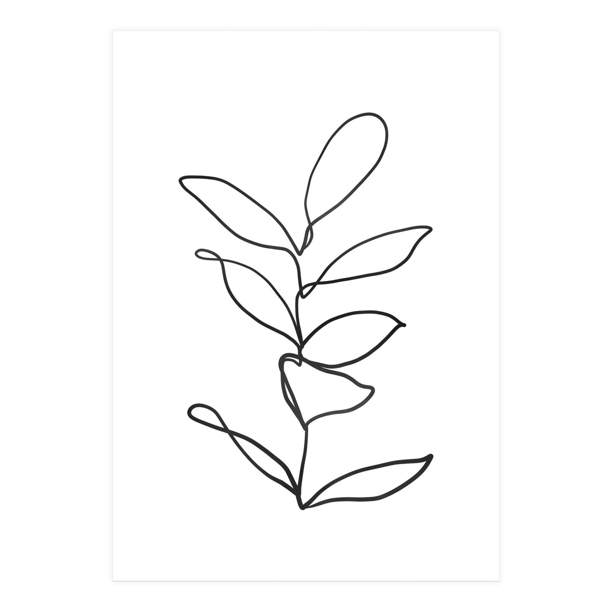 Lines Leaves II (Print Only)