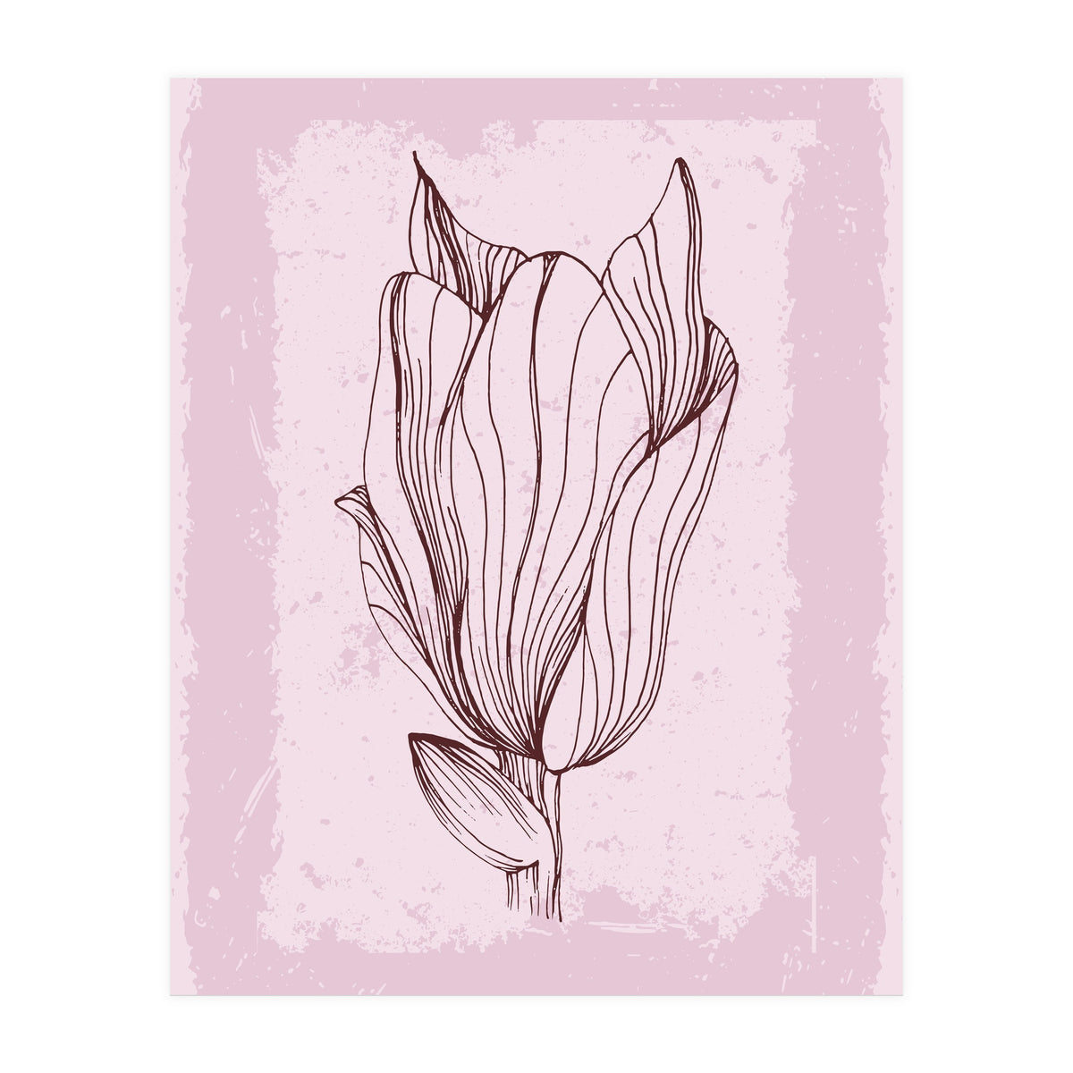 Magnolia Abstract Geometric Nordic (Print Only)