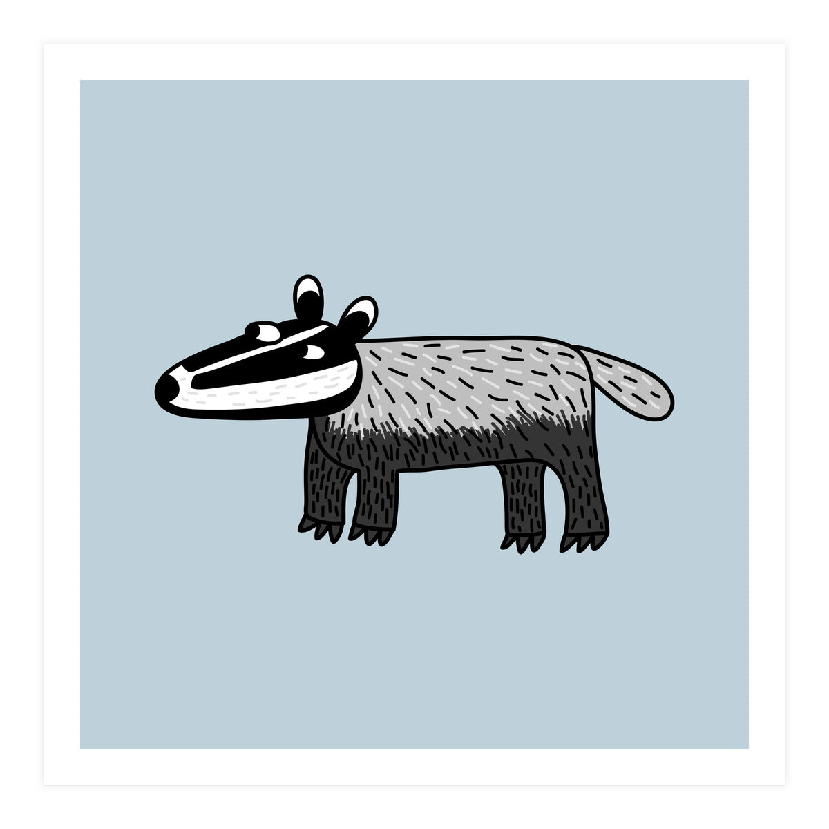 Badger (Print Only)