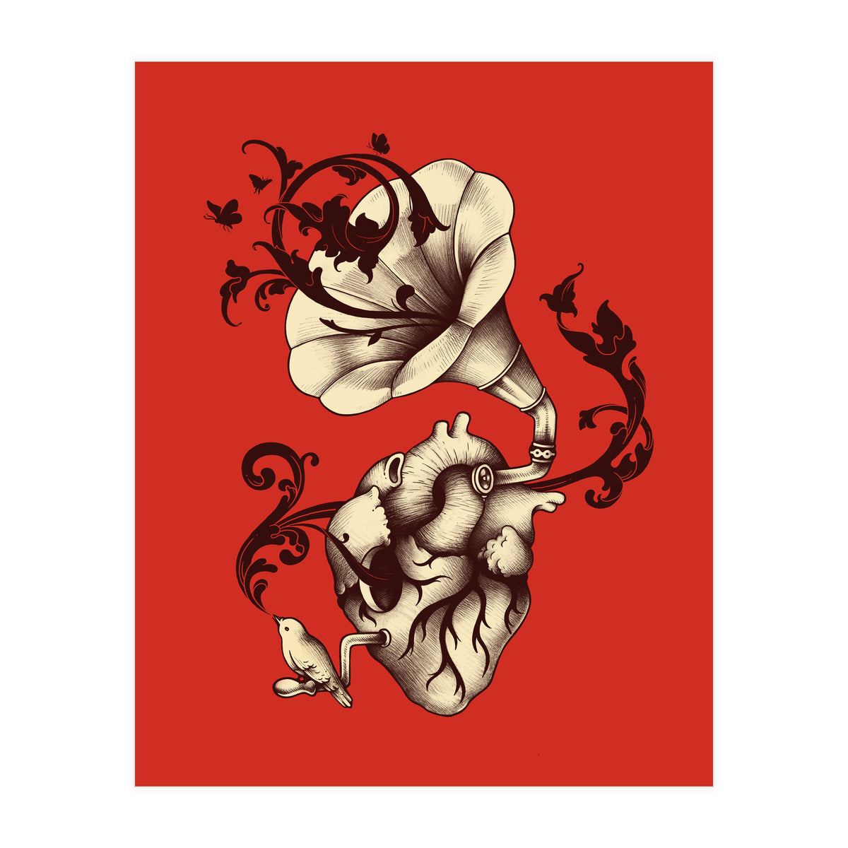 Listen To Your Heart (Print Only)