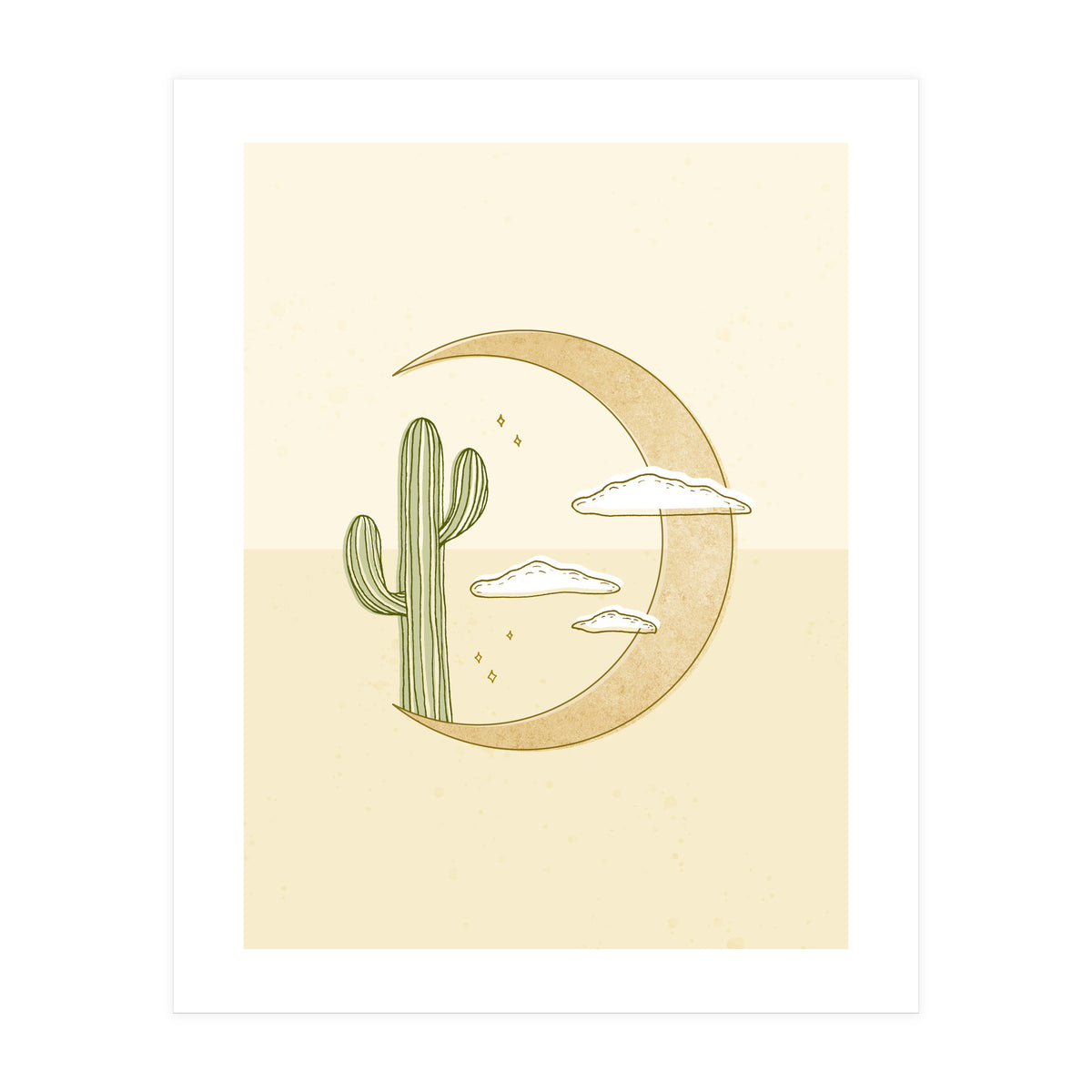 Moon Cactus (Print Only)