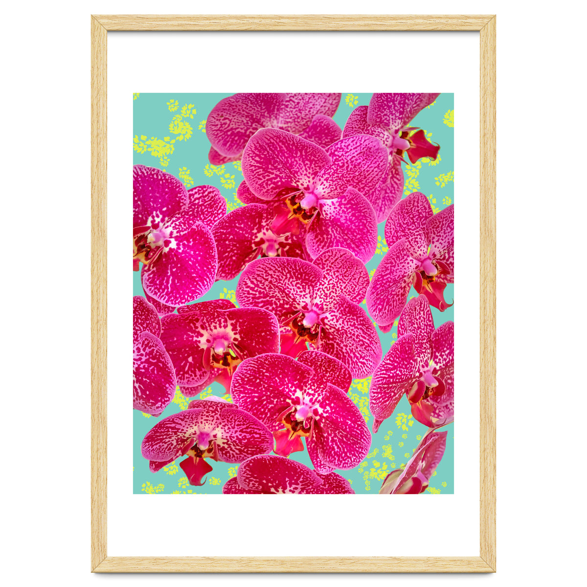 Finding My Way Back To Myself, Botanical Nature Plants Floral, Flowers Garden Colorful Boho Painting Summer Blossom