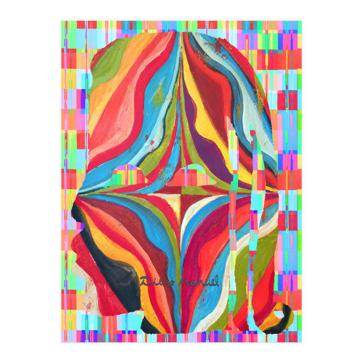 Abstracto Pop Nuevo B Nuevo 13 (Print Only)