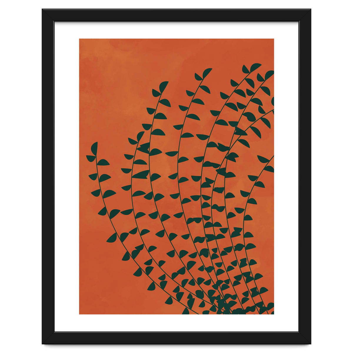 Boho Terracotta Plant Burnt Orange