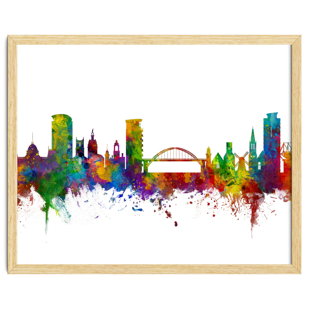 Sunderland England Skyline