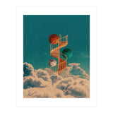 Stairway to the moon (Print Only) thumbnail