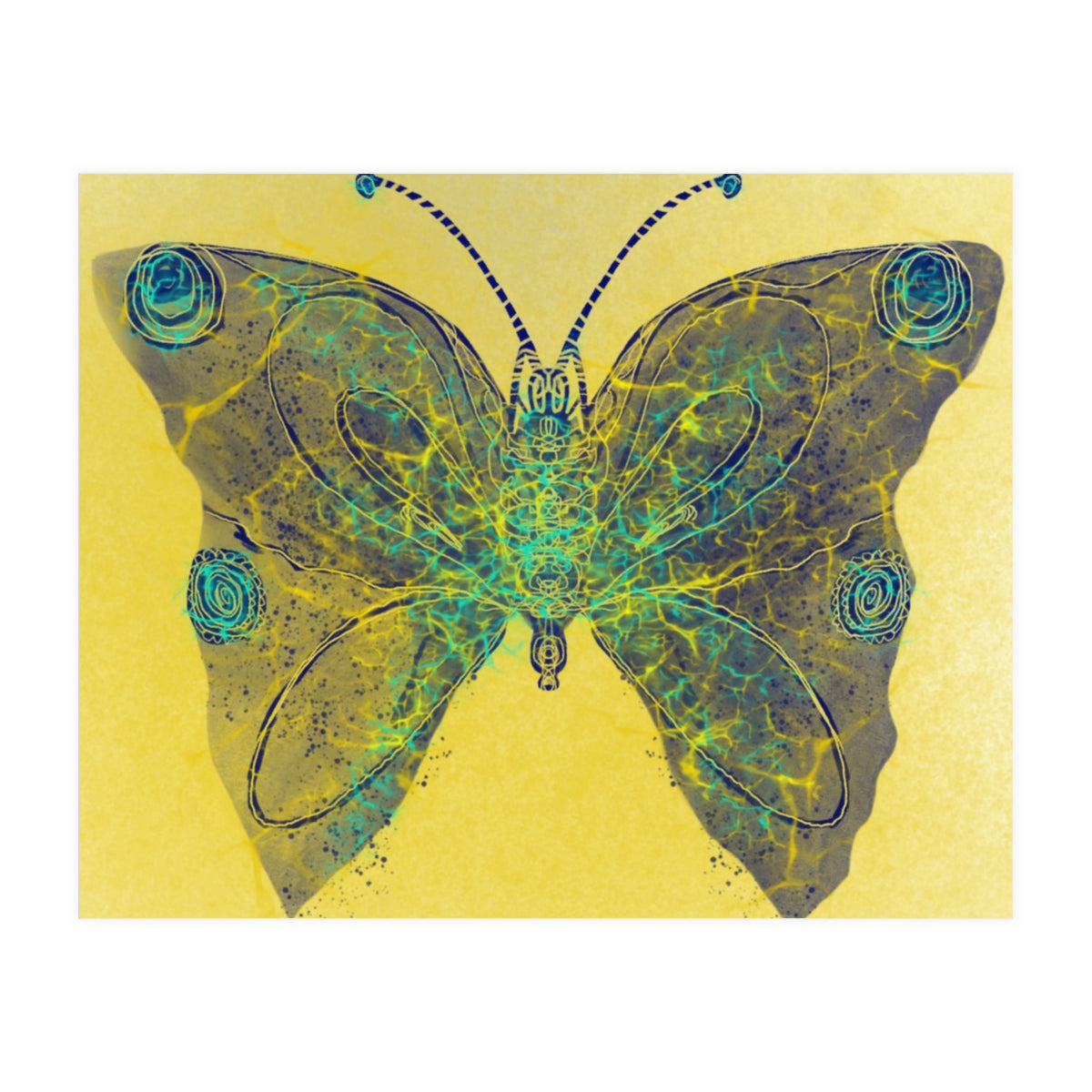 Neon Butterfly  (Print Only)