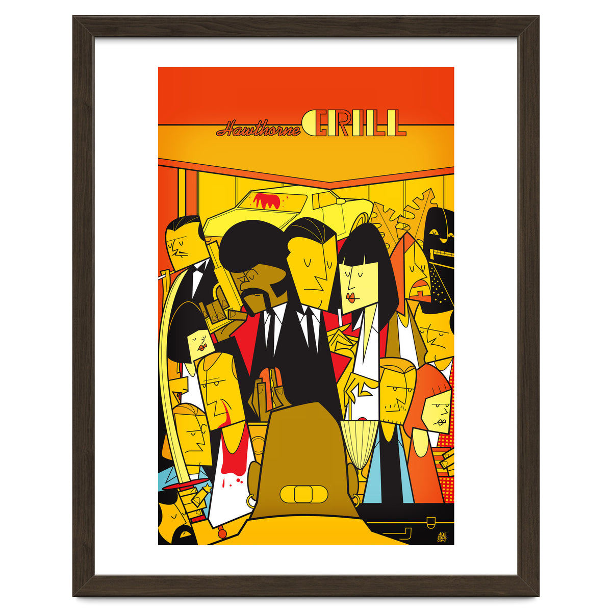 Pulp Fiction Alternative Movie Poster