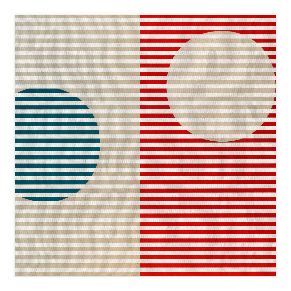 Stripes & Circles 2 (Print Only)