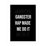 Gangster Rap (Print Only) thumbnail
