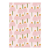 Pastel Pink Flower Pattern  (Print Only) thumbnail
