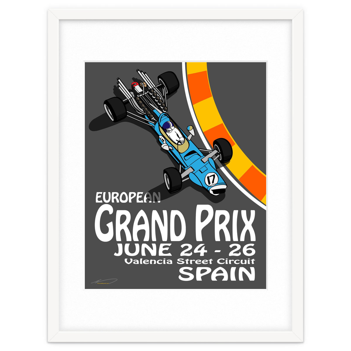 European Grand Prix poster