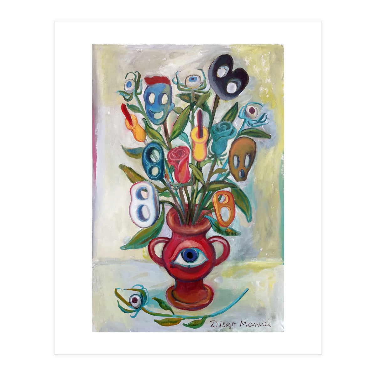 Flores Y Calaveras (Print Only)