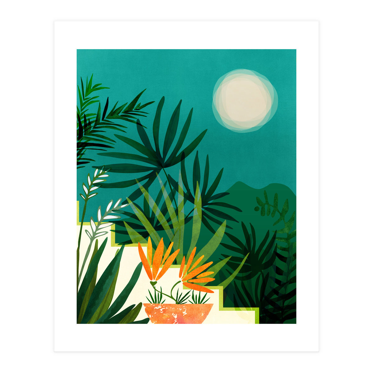 Tropical Moonlight (Print Only)