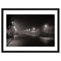 Foggy evening, Hull, Massachusetts
