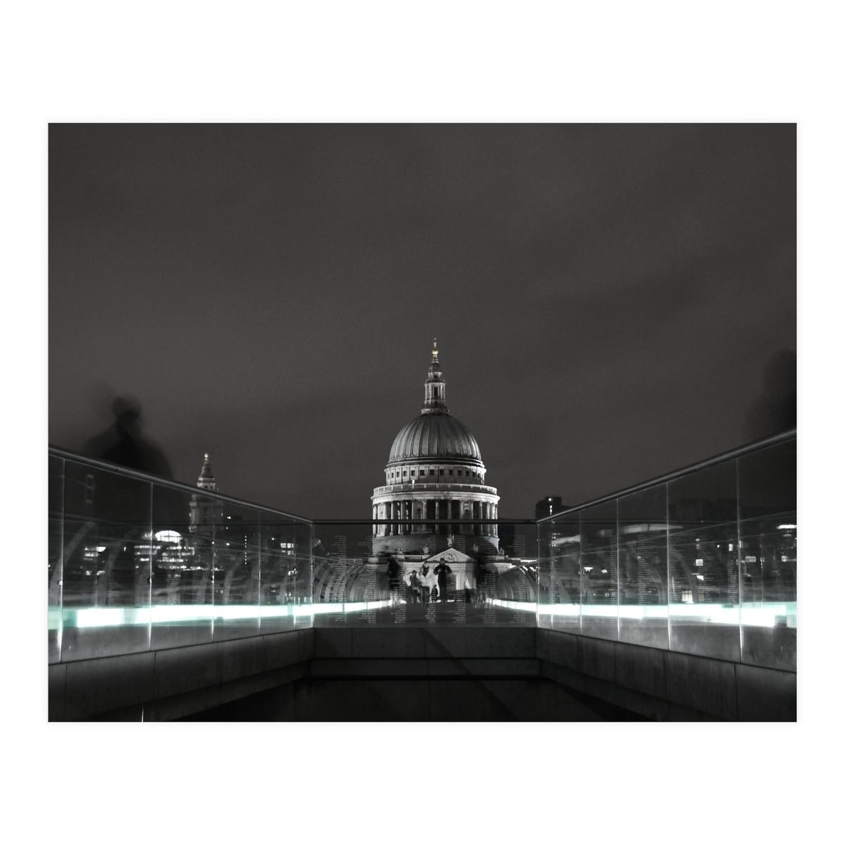 St Paul's Millennium Bridge London (Print Only)