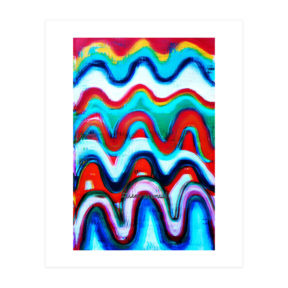 Pop Abstract A 88 (Print Only)