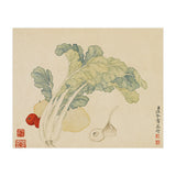 Wang Chengyu ~flowers, Vegetables, Chinese Cabbage, Potatoes, Garlic, Tomatoes, Vegetables (Print Only) thumbnail