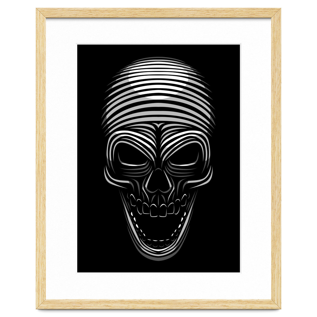 Lines Skull