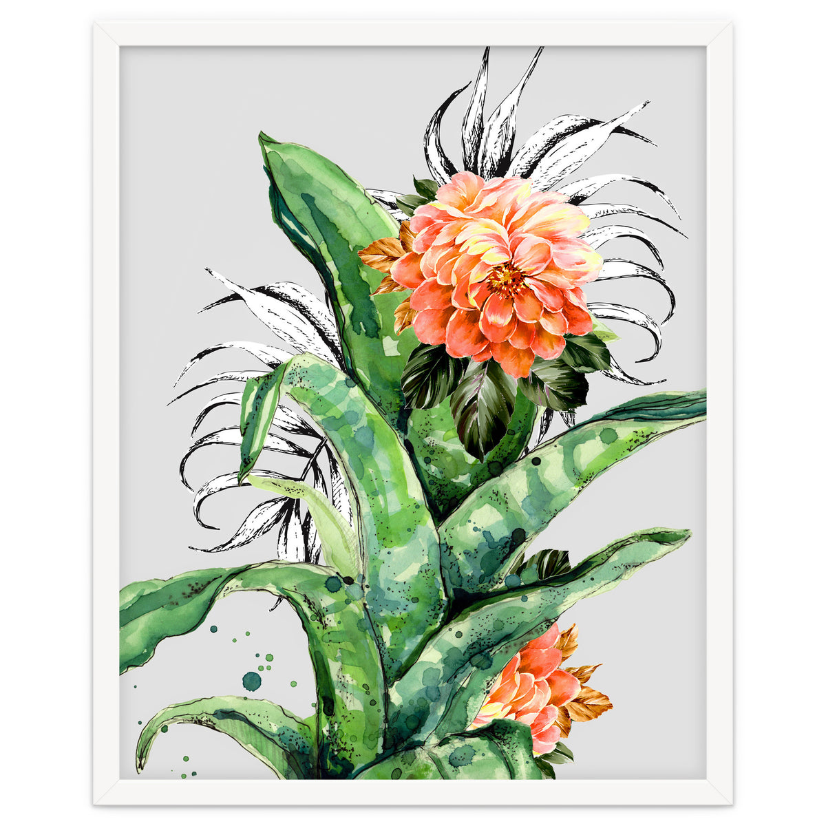 Collage of florid nature