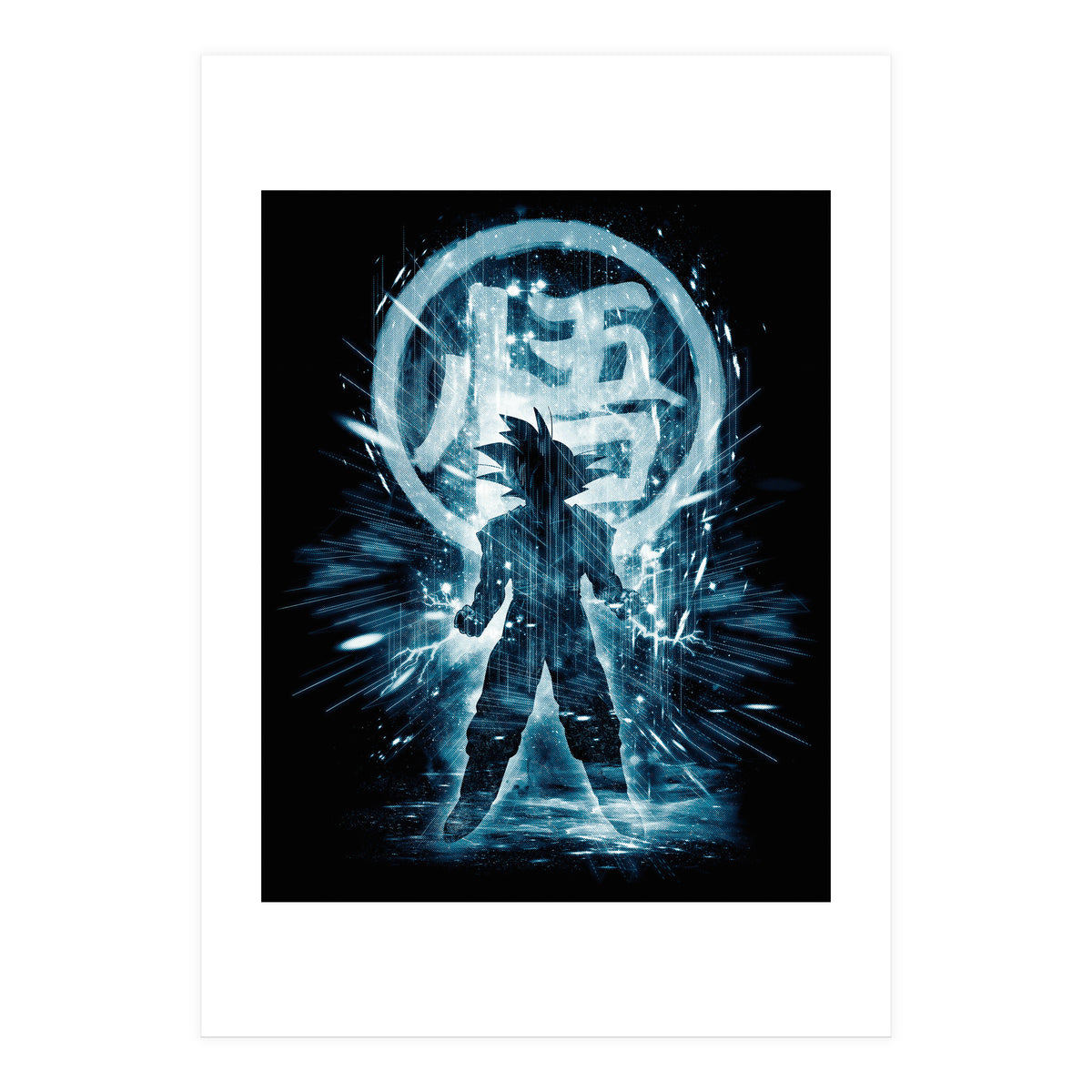 Storm Goku Blue (Print Only)