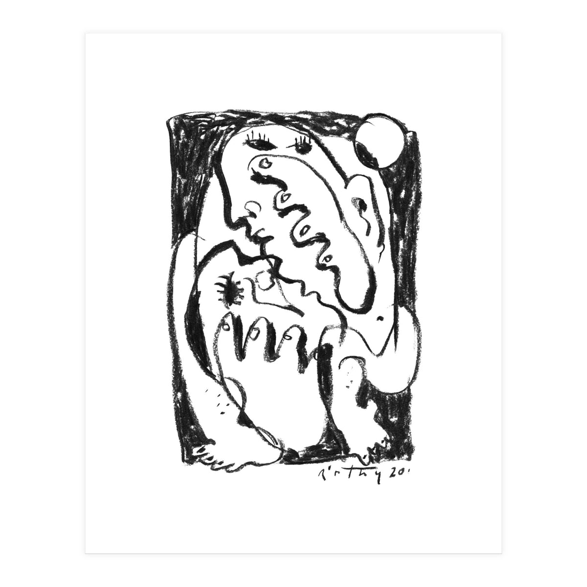 Grief - b&w (Print Only)
