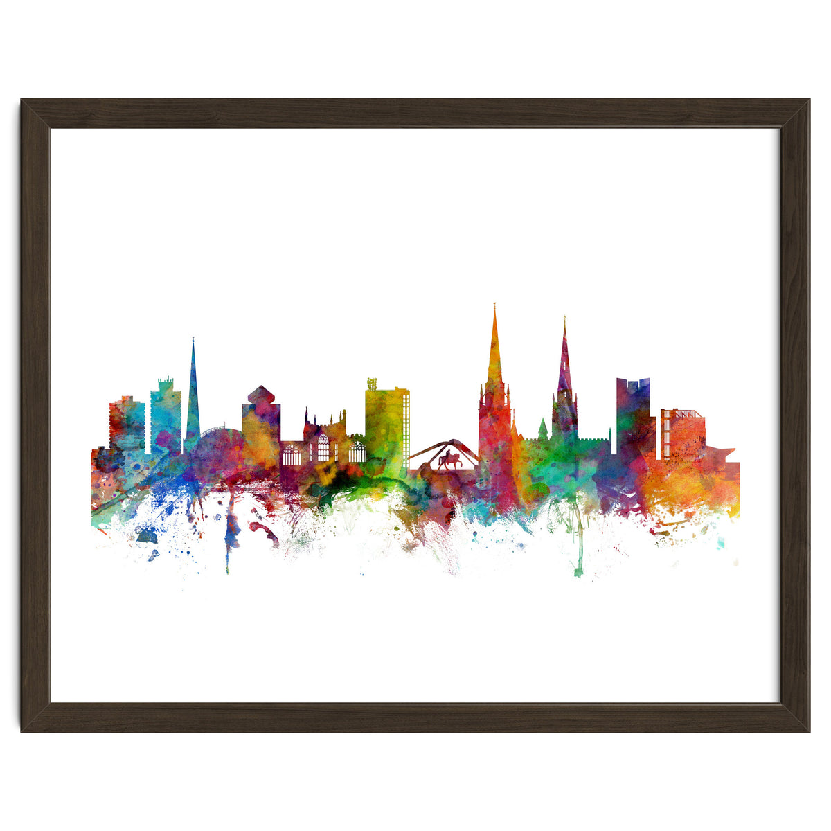 Coventry England Skyline