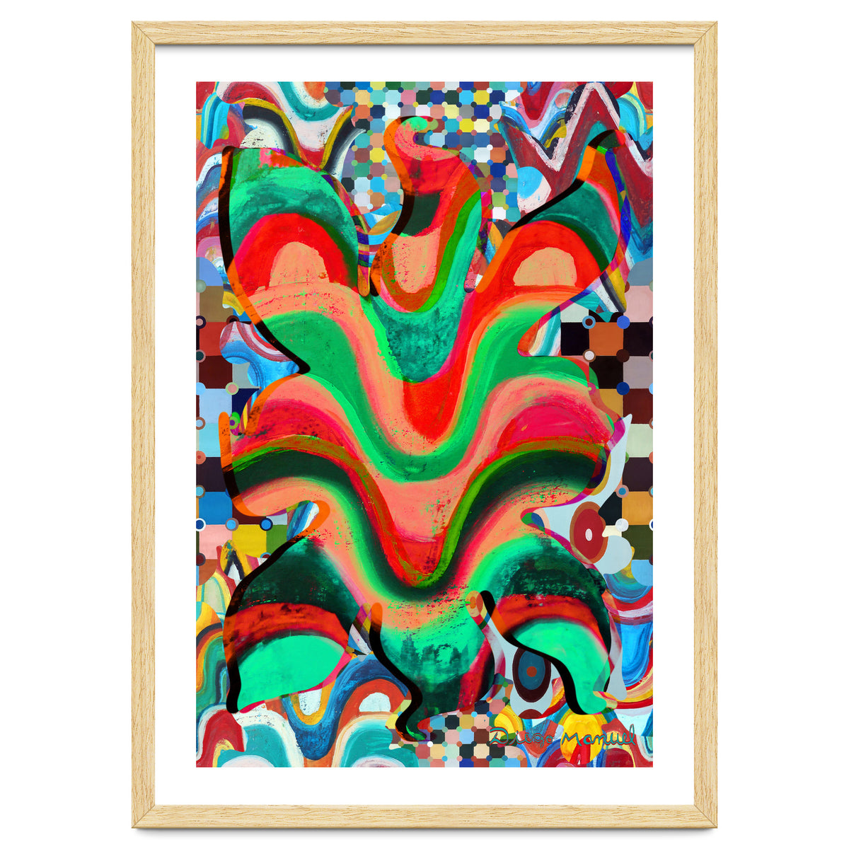 Pop Abstract 2023 Tapiz 84