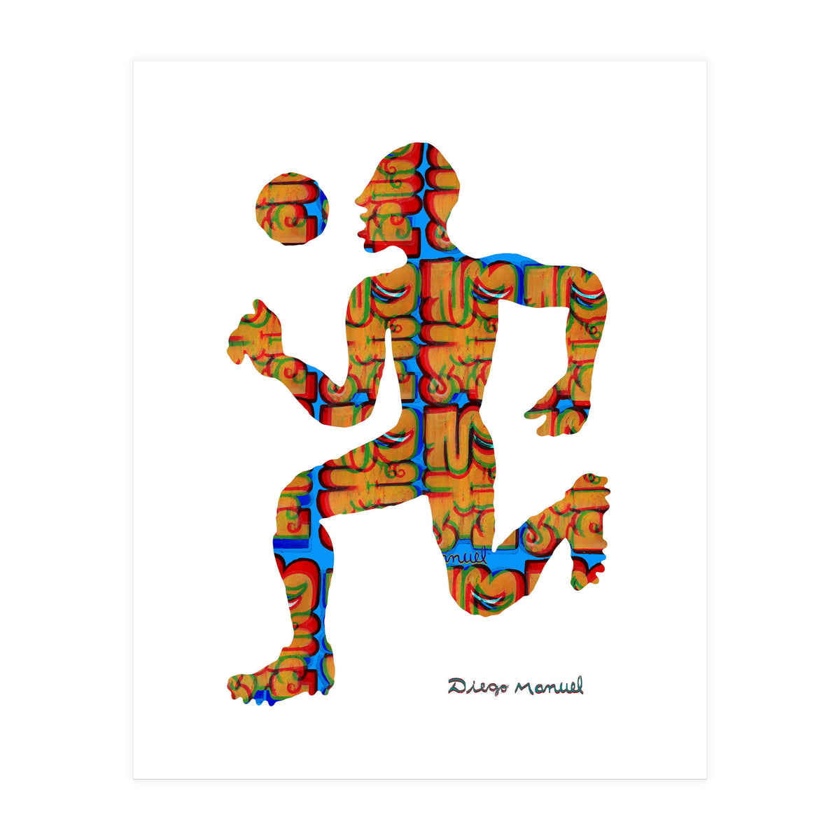 Jugador Nuevo 1 3 (Print Only)