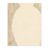 Creame tone vase silhouette (Print Only) thumbnail