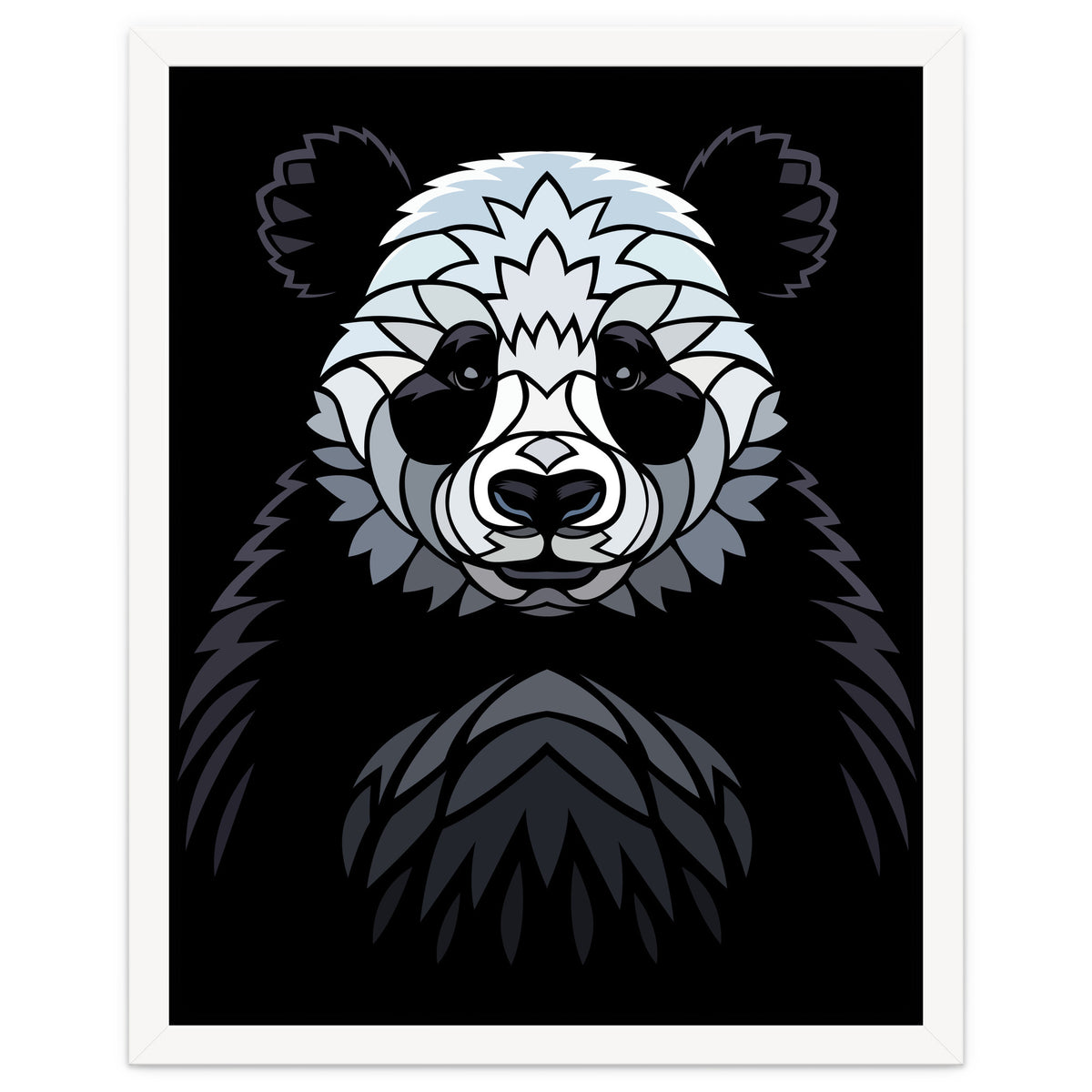 Tribal frontal Panda
