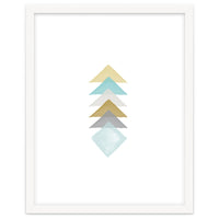 Watercolor Triangles