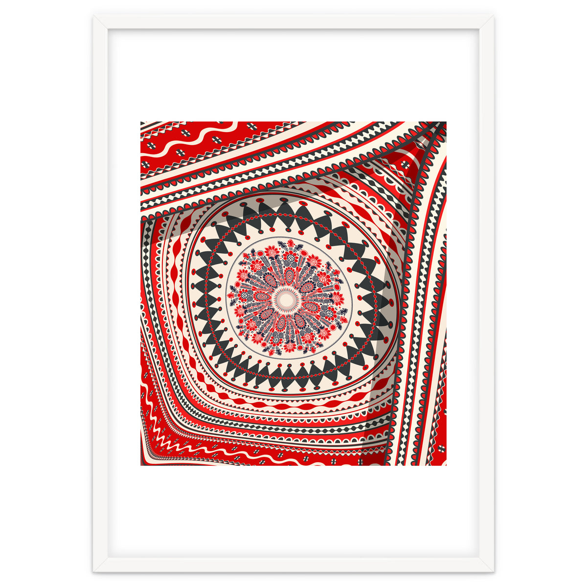 Romanian embroidery background 26