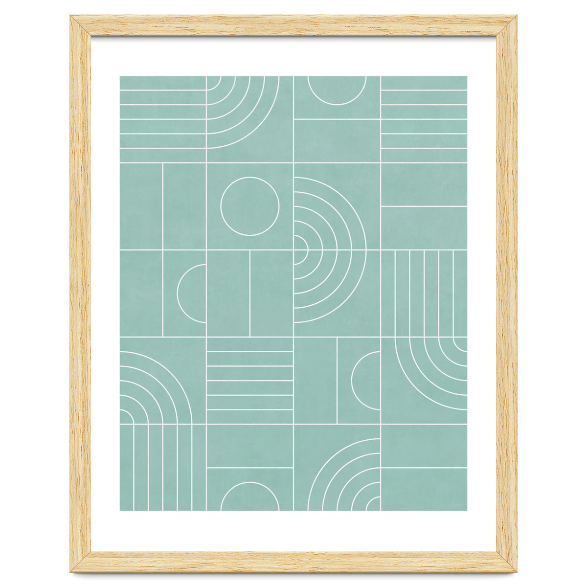My Favorite Geometric Patterns No.25 - Light Blue