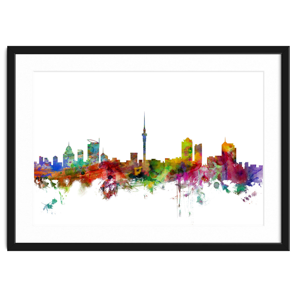 Auckland New Zealand Skyline