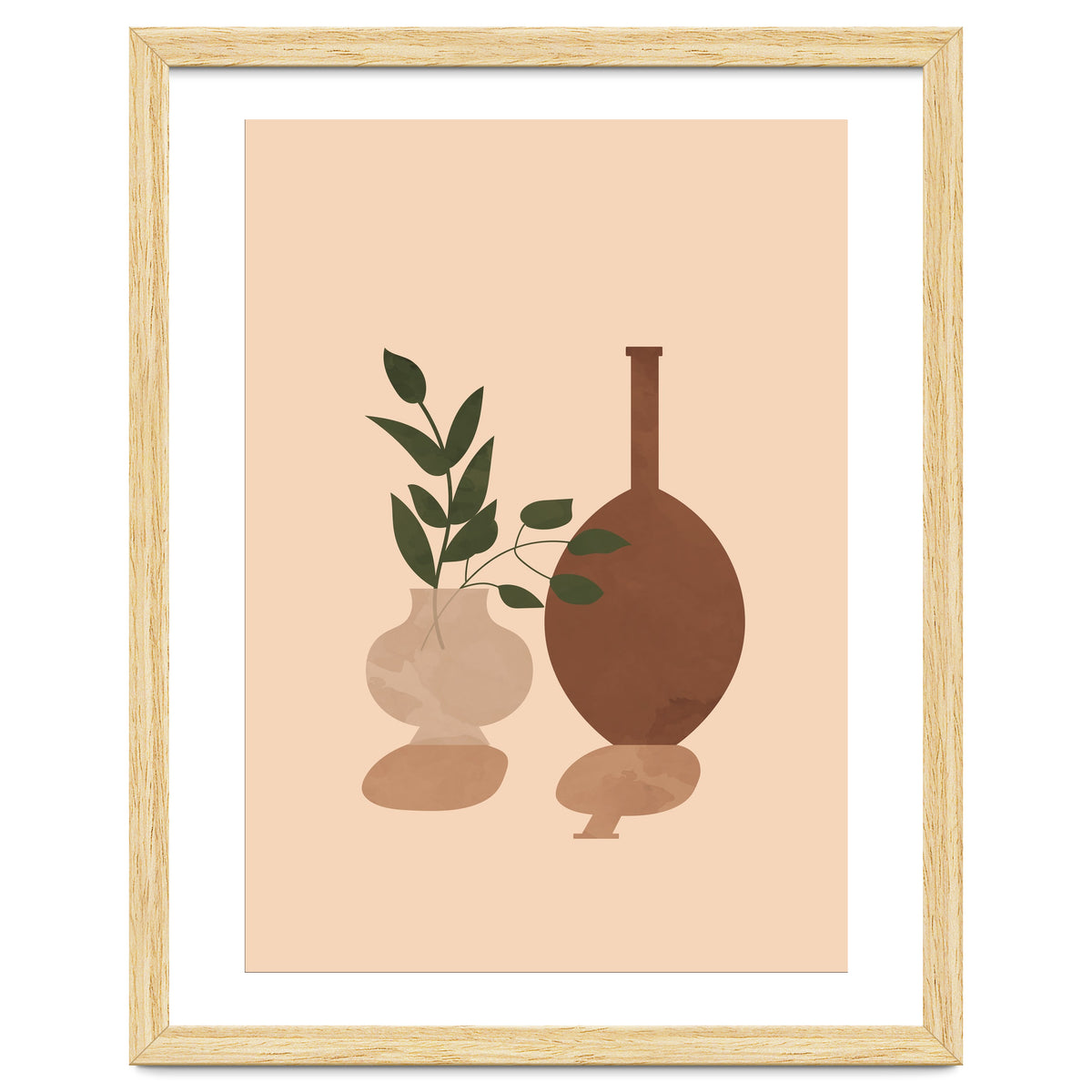 Potted Plant Scandinavian Botanical