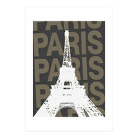 Paris, France \\ Poster Art (Print Only)