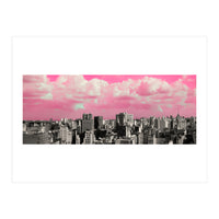 Pink Sky in São Paulo - Skyline (Print Only)