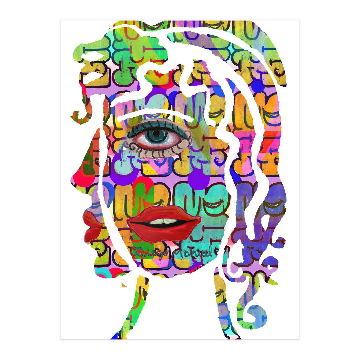 Mujer Digital 2 8 (Print Only)