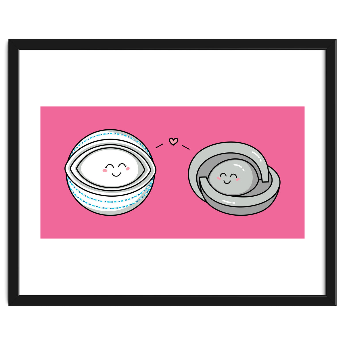 Kawaii Cute Timeless Mothership and Lifeboat Time Machines