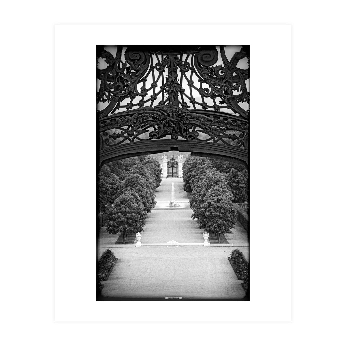 Baroque garden (Print Only)